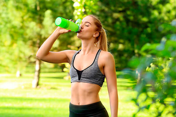 Máy tính lượng nước cho vận động viên