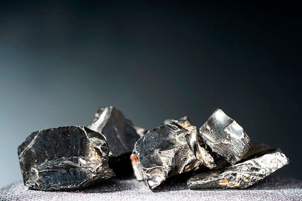 Noble shungite elite stones, 98% carbon