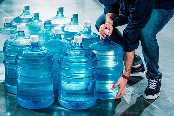 plastic particles in bottled water